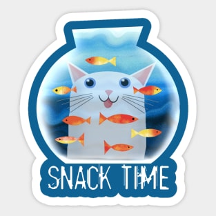 Snack Time Sticker